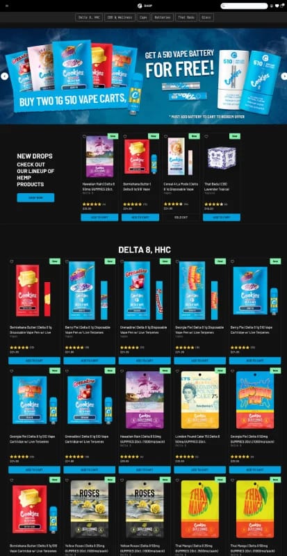 Cookies Hemp Customer